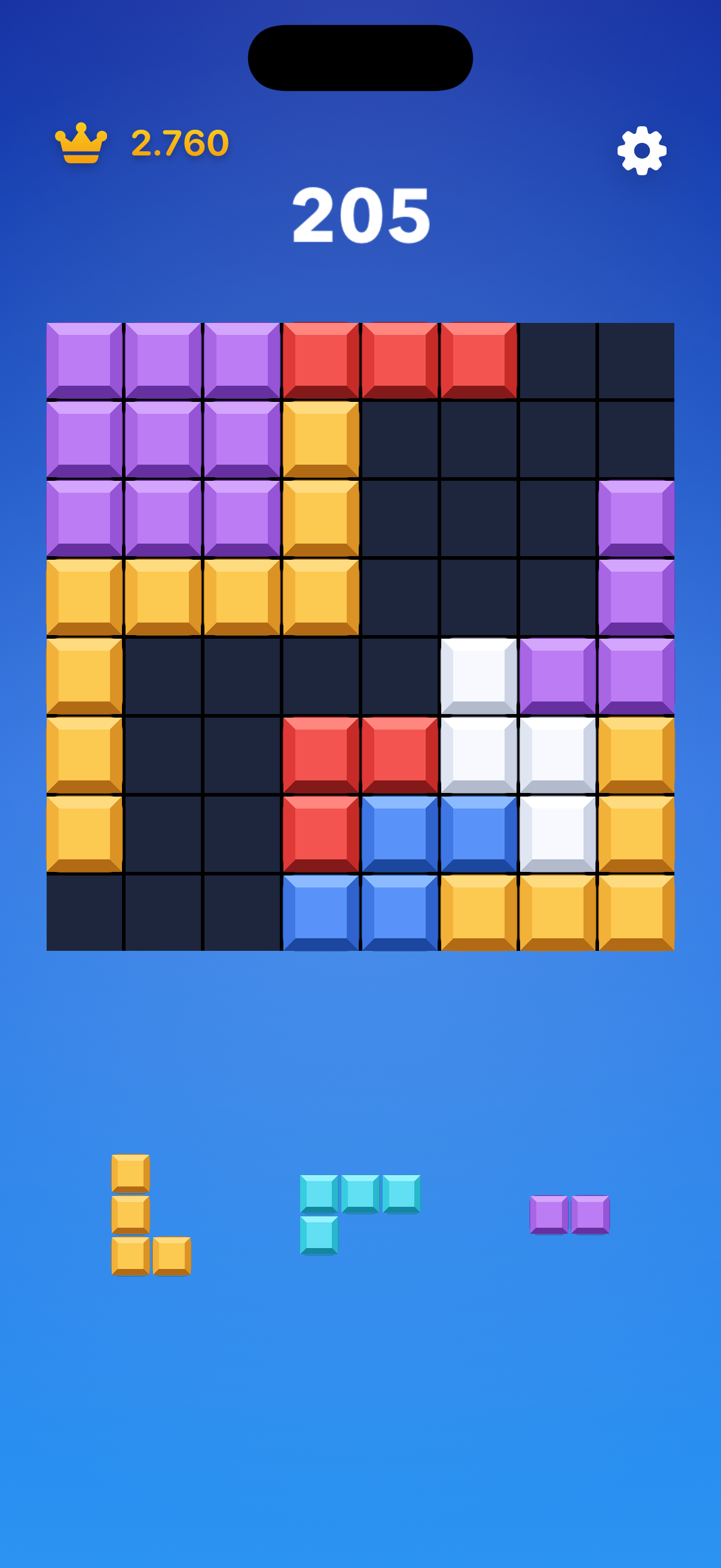 BlockBlast: Challenge gameplay screenshot